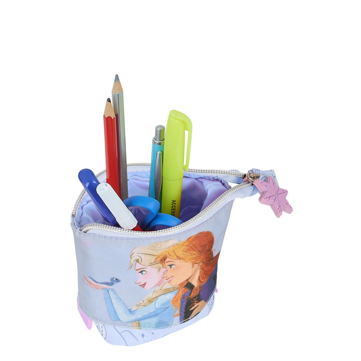 Вертикальный пенал Frozen Believe 8 x 19 x 6 cm Лиловый-3