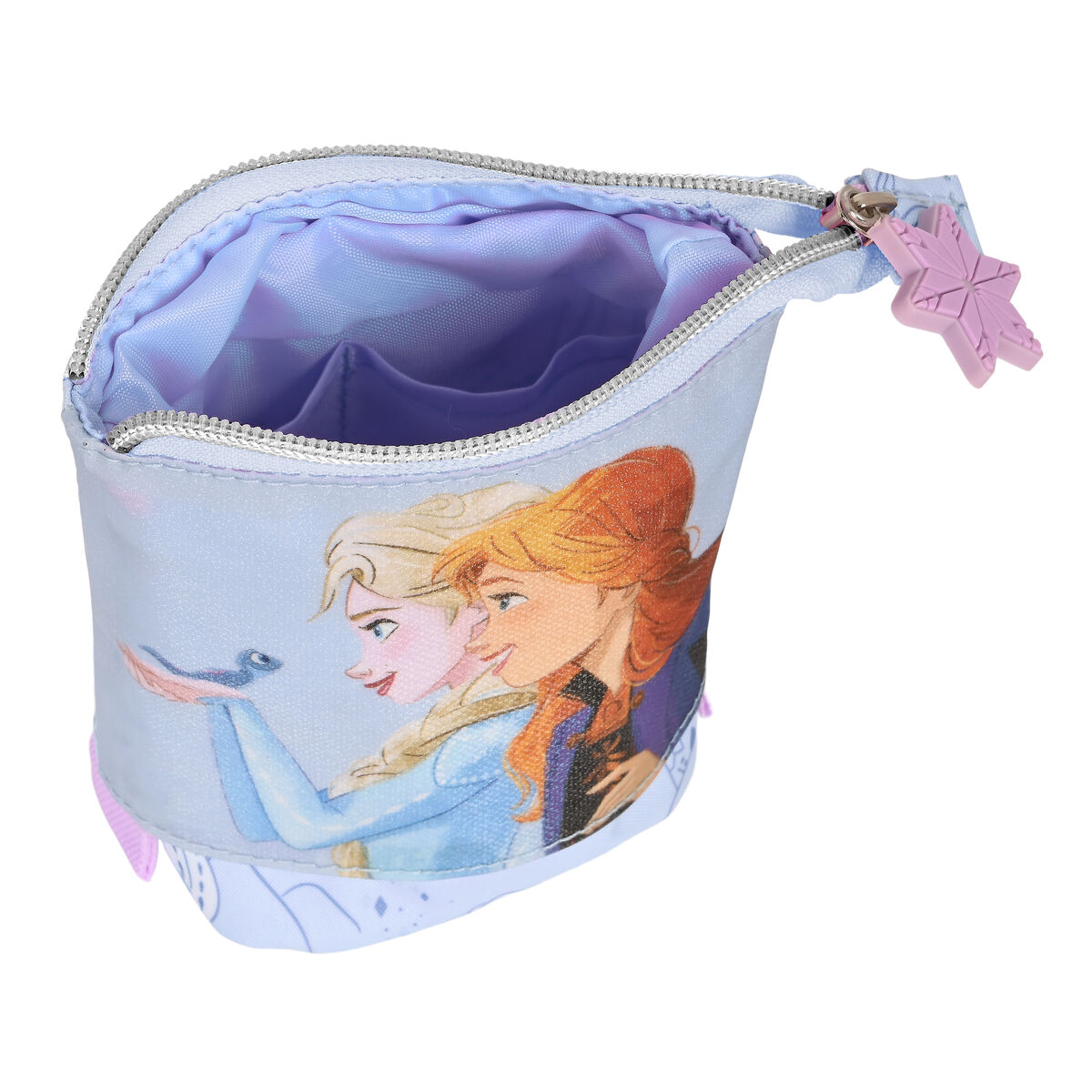 Вертикальный пенал Frozen Believe 8 x 19 x 6 cm Лиловый-4
