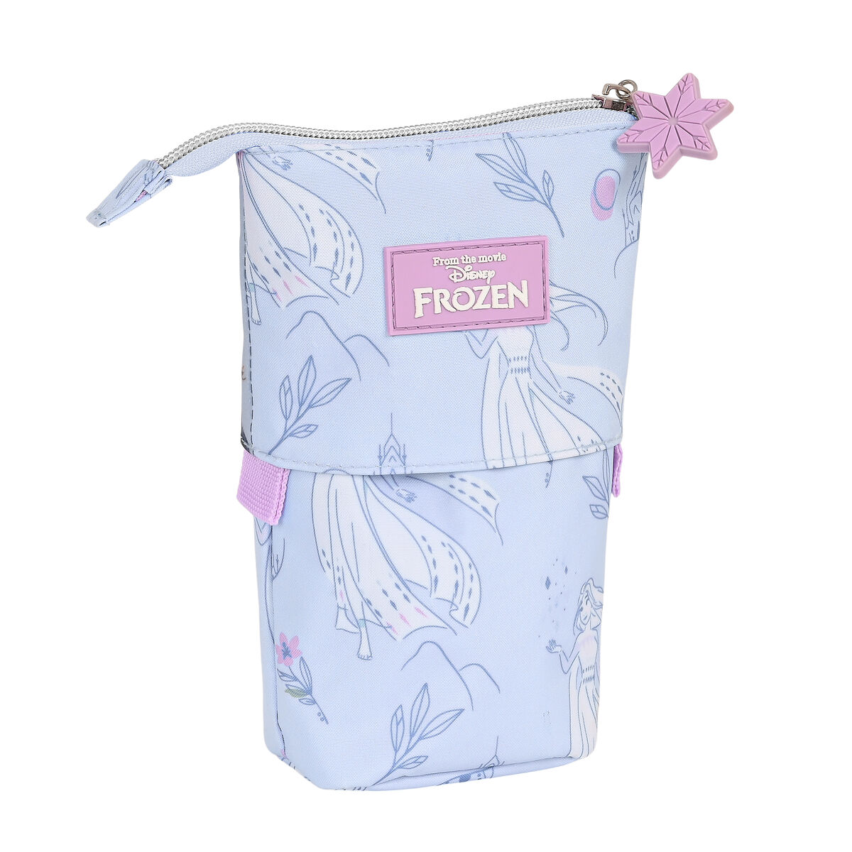 Вертикальный пенал Frozen Believe 8 x 19 x 6 cm Лиловый-6