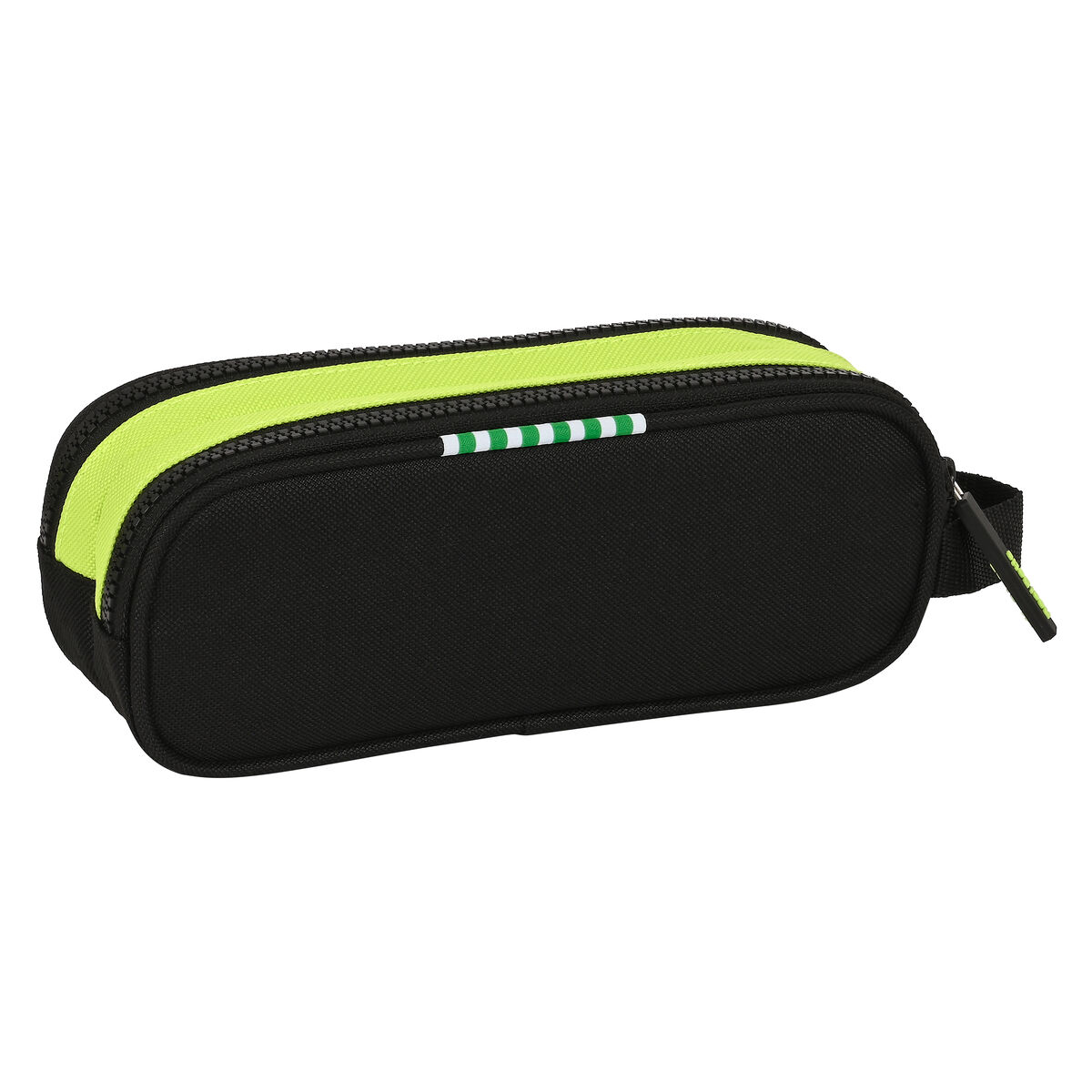 Двойной пенал Real Betis Balompié Чёрный лимонный 21 x 8 x 6 cm-3