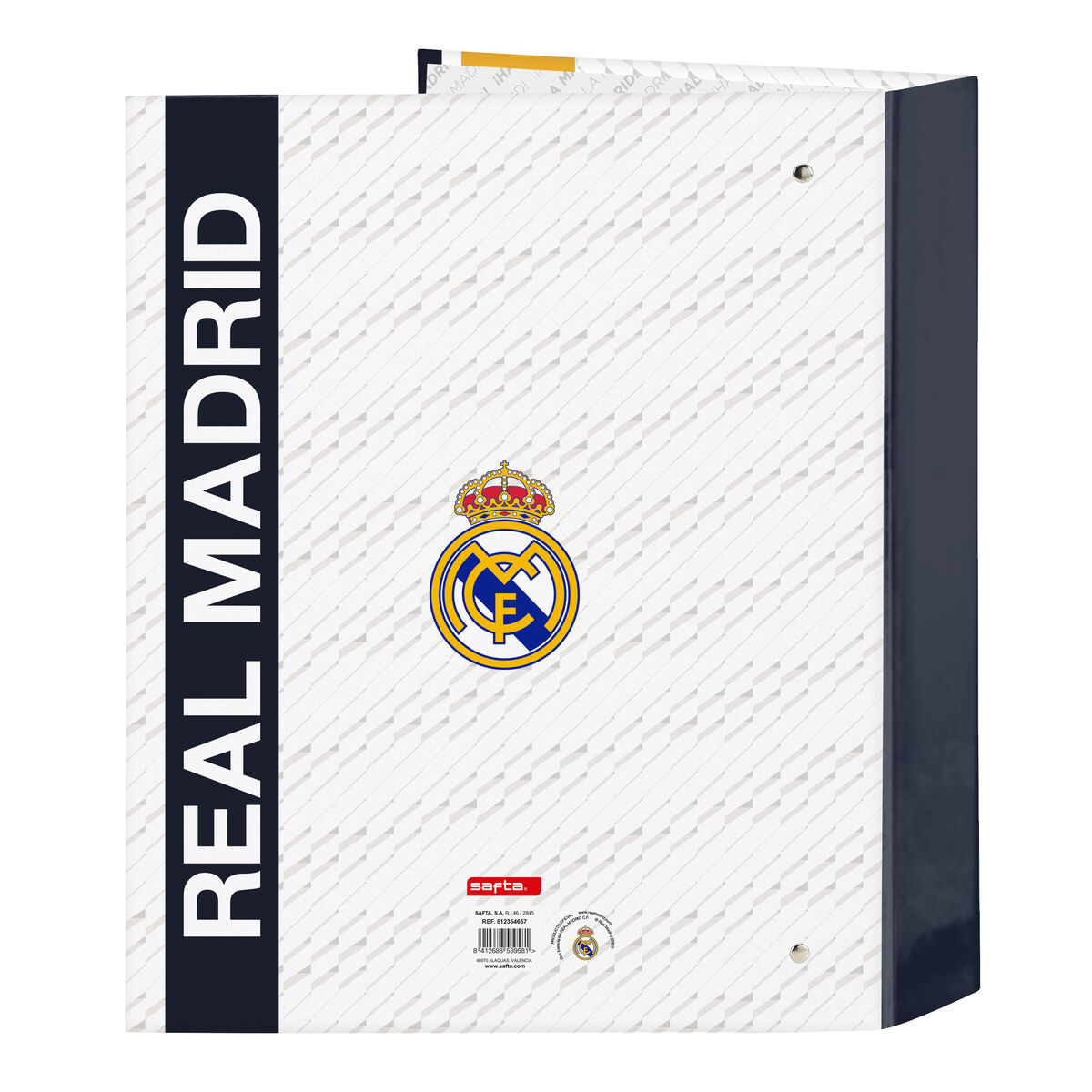 Папка-регистратор Real Madrid C.F. Белый A4 27 x 33 x 6 cm-2