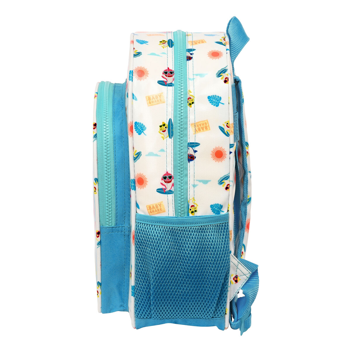 Школьный рюкзак Baby Shark Surfing Синий Белый 26 x 34 x 11 cm-2