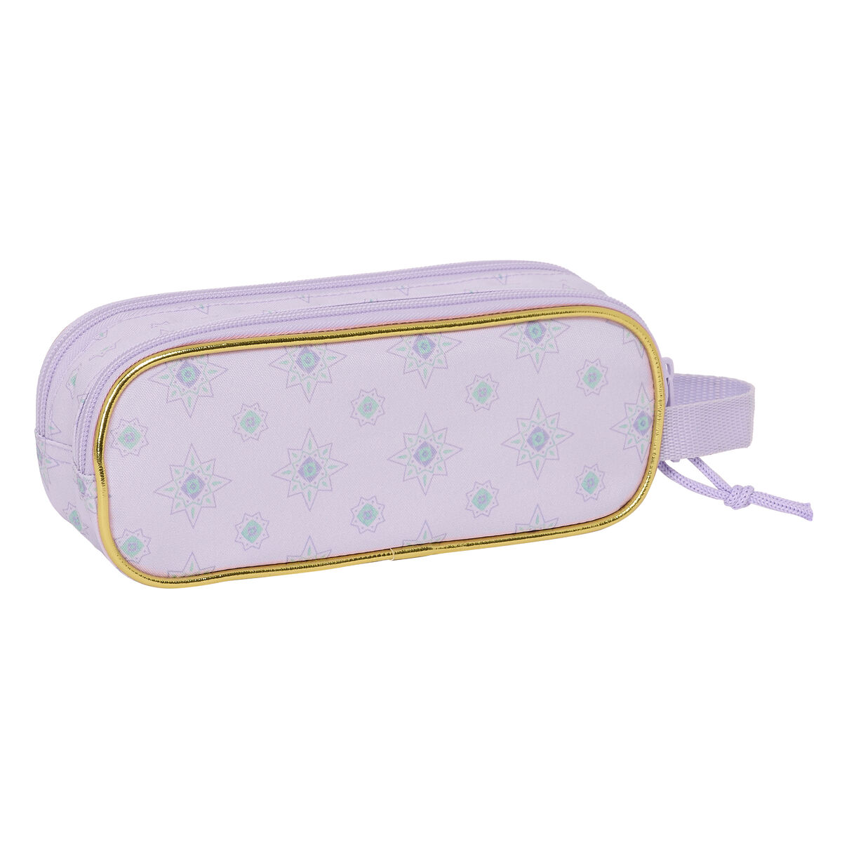 Двойной пенал Wish Лиловый 21 x 8 x 6 cm-2