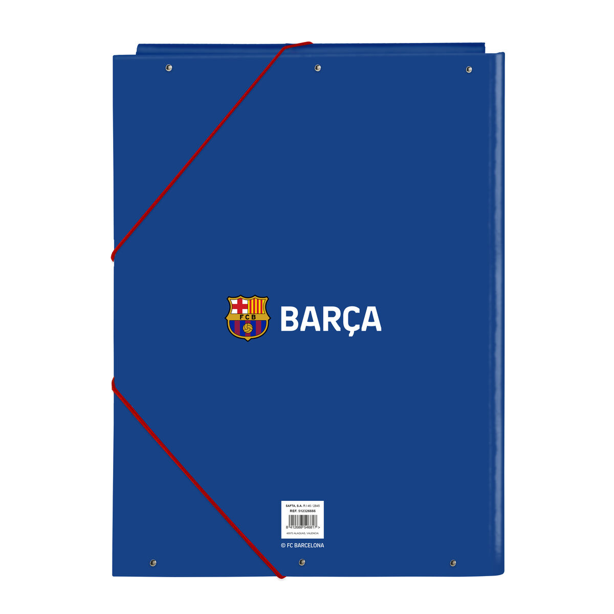 Папка F.C. Barcelona Синий Тёмно Бордовый A4-2