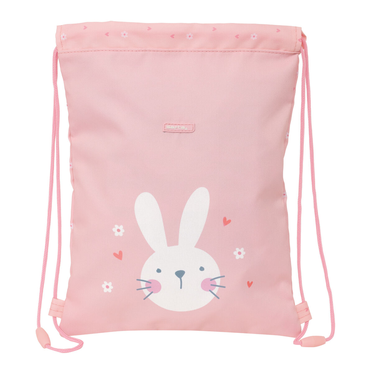 Safta Bunny жіптеріндегі сөмке-рюкзак Қызғылт 26 x 34 x 1 cm