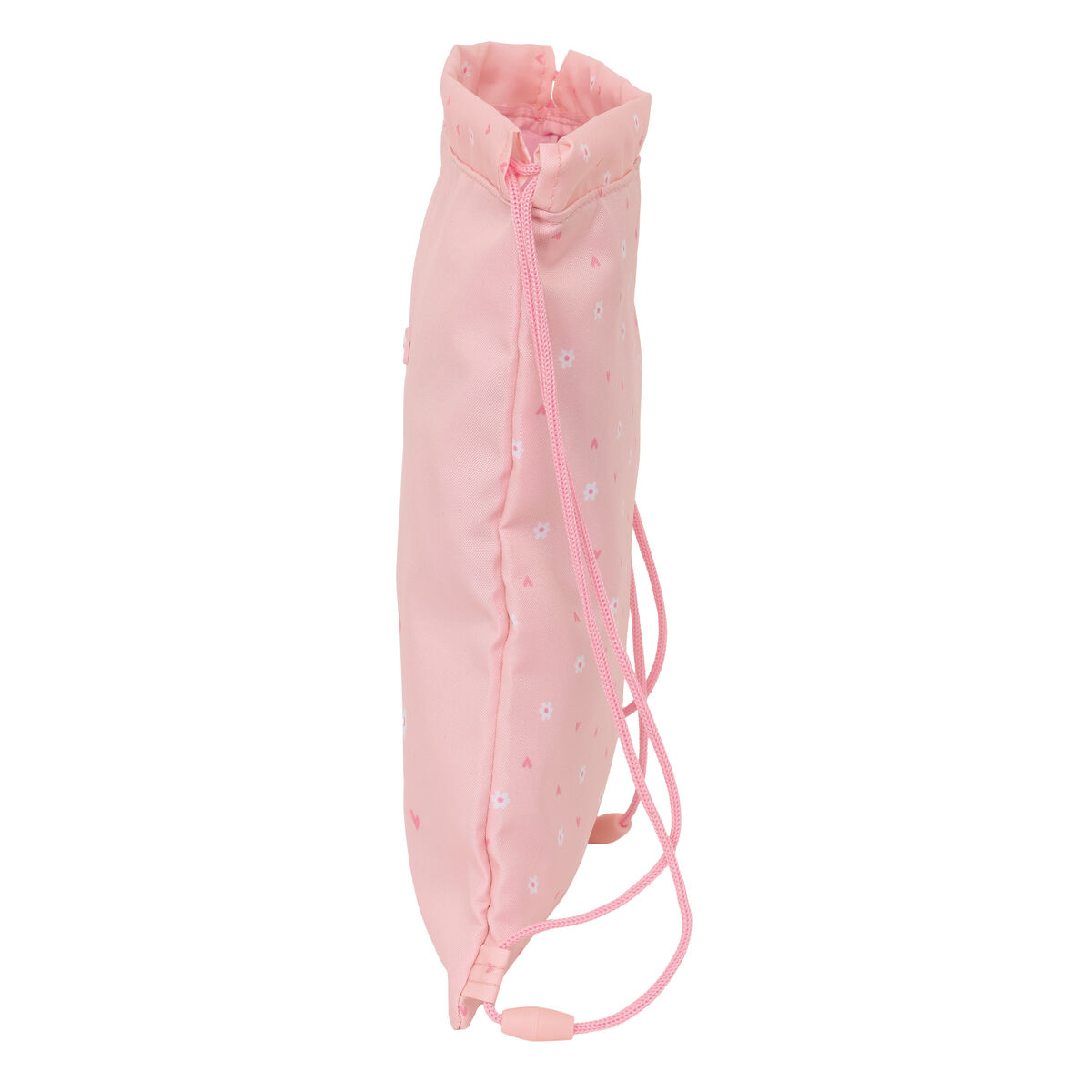 Bolsa de mochila en cuerdas Safta Bunny Rosa 26 x 34 x 1 cm-2