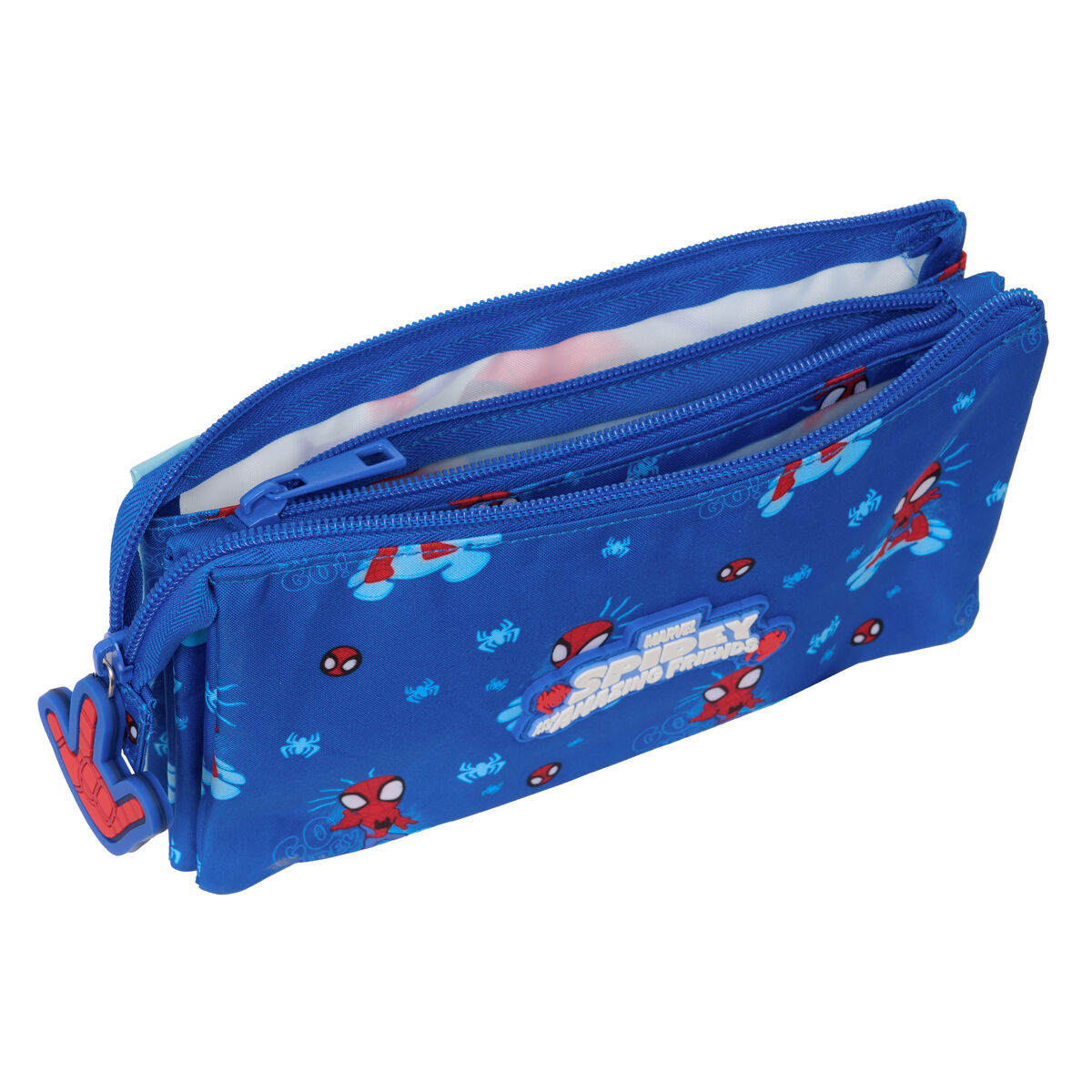 Spidey Blue Double Penal 22 x 12 x 3 cm-2