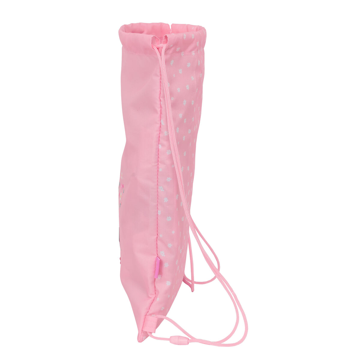 Bolsa-mochila em cordas Glow Lab Sweet Home Rosa 26 x 34 x 1 cm-3