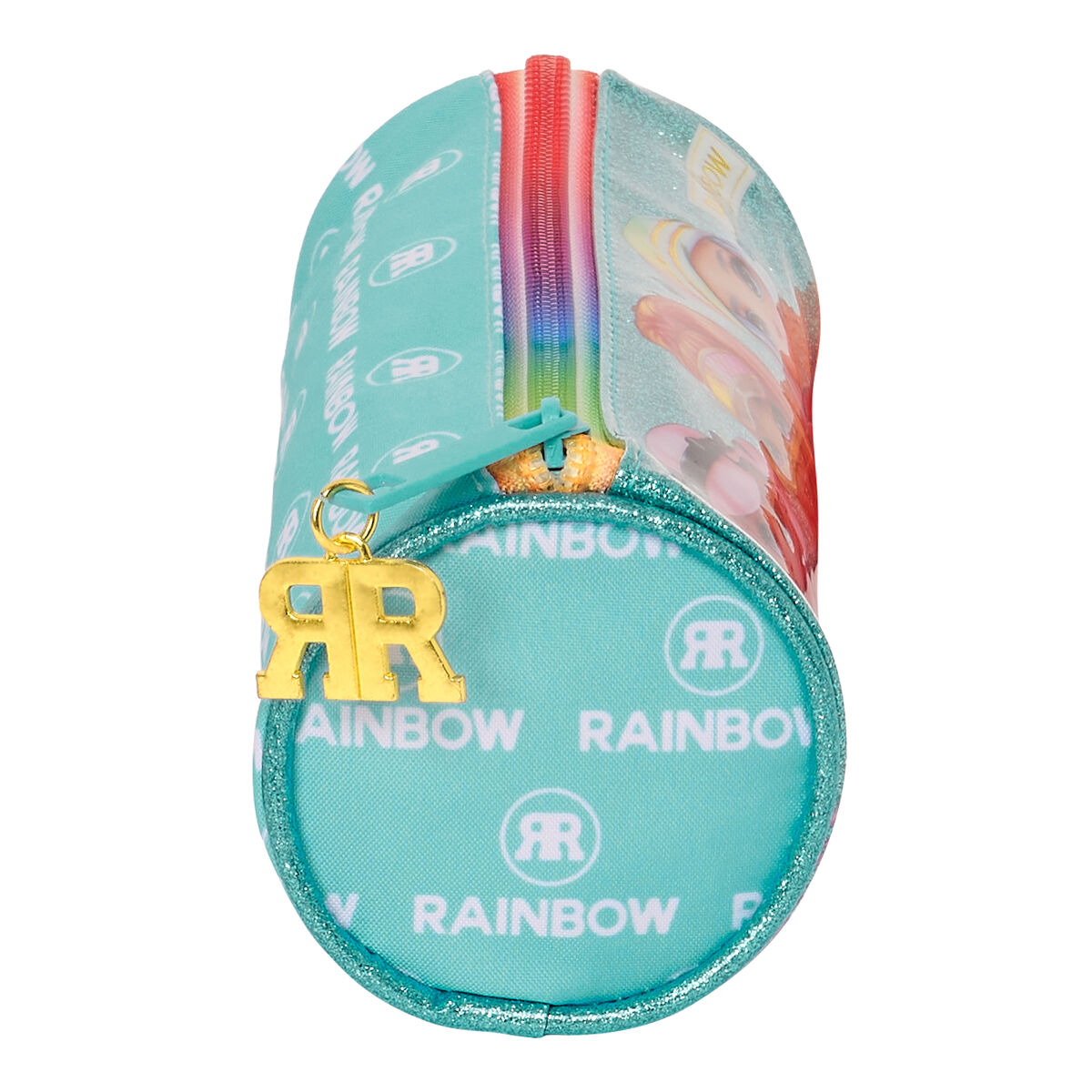 Шкільний пенал Rainbow High Paradise бірюзовий 20 x 7 x 7 cm-3