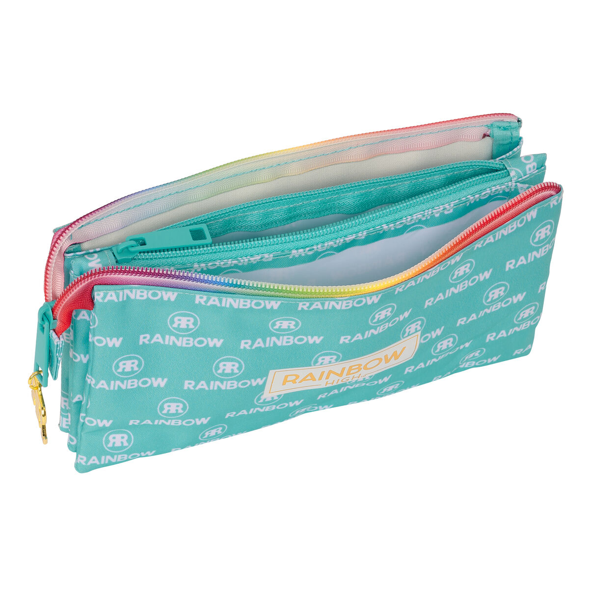 Rainbow High Paradise Double Penal绿松石22 x 12 x 3 cm-2
