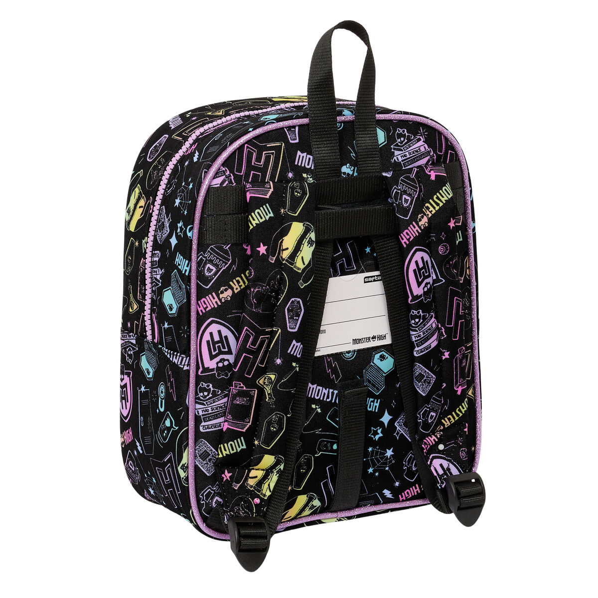 Mochila para niños Monster High Negro 22 x 27 x 10 cm-3