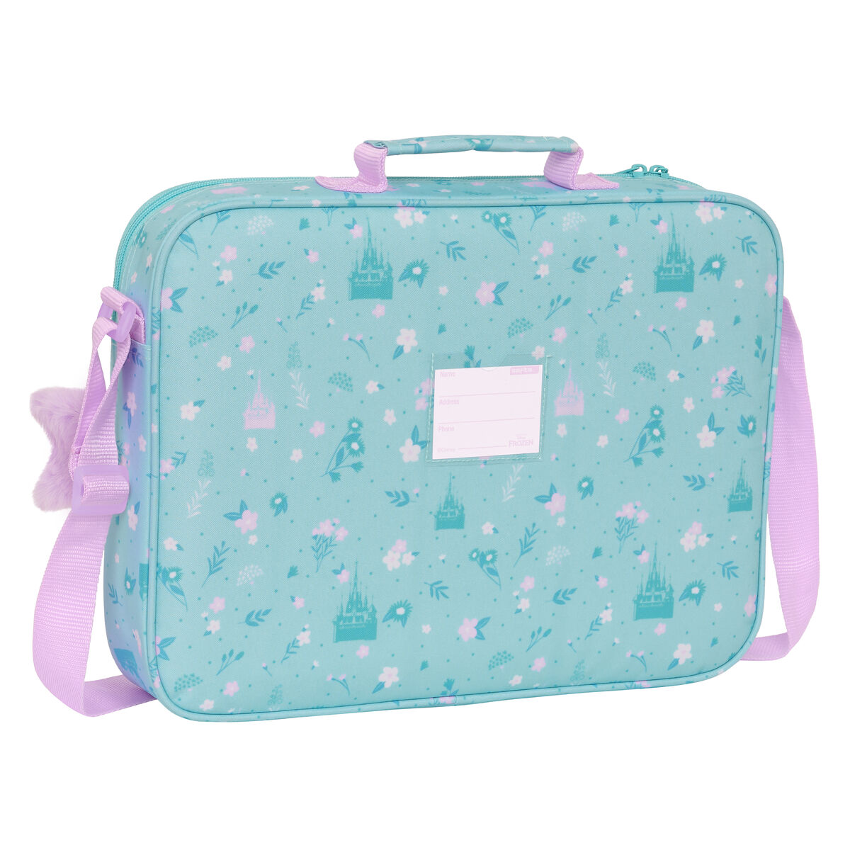 Школьный портфель Frozen Hello spring Светло Синий 38 x 28 x 6 cm-2