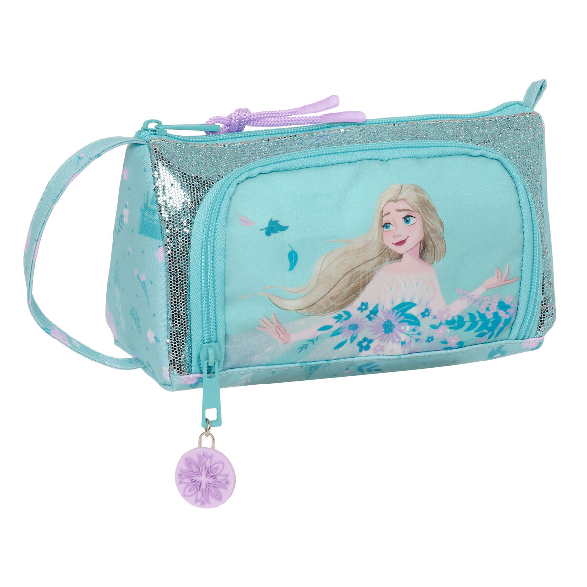Espuma escolar Frozen Hello spring Azul 20 x 11 x 8.5 cm