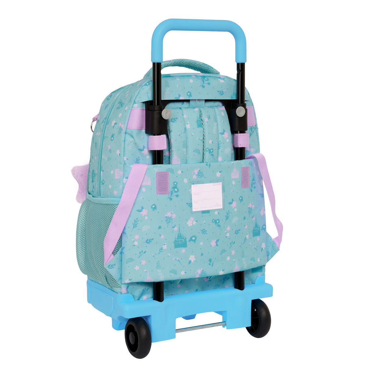 Frozen Hello spring дөңгелектері бар мектеп рюкзагы Көк 33 X 45 X 22 см-3