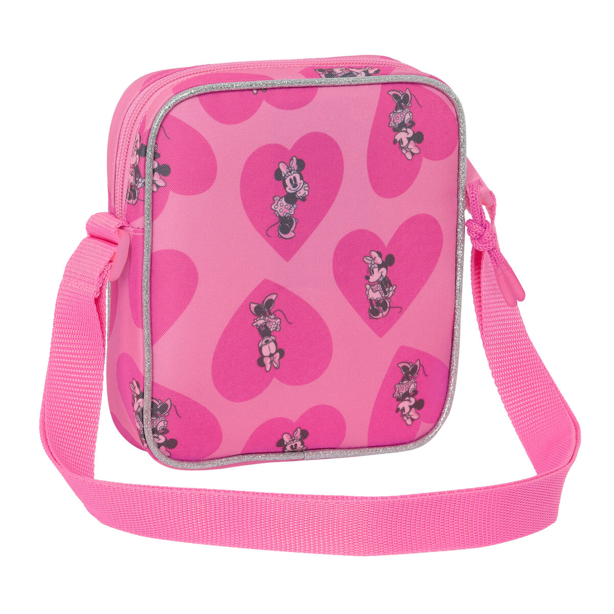 Сумка на плечо Minnie Mouse Loving Розовый 16 x 18 x 4 cm-3