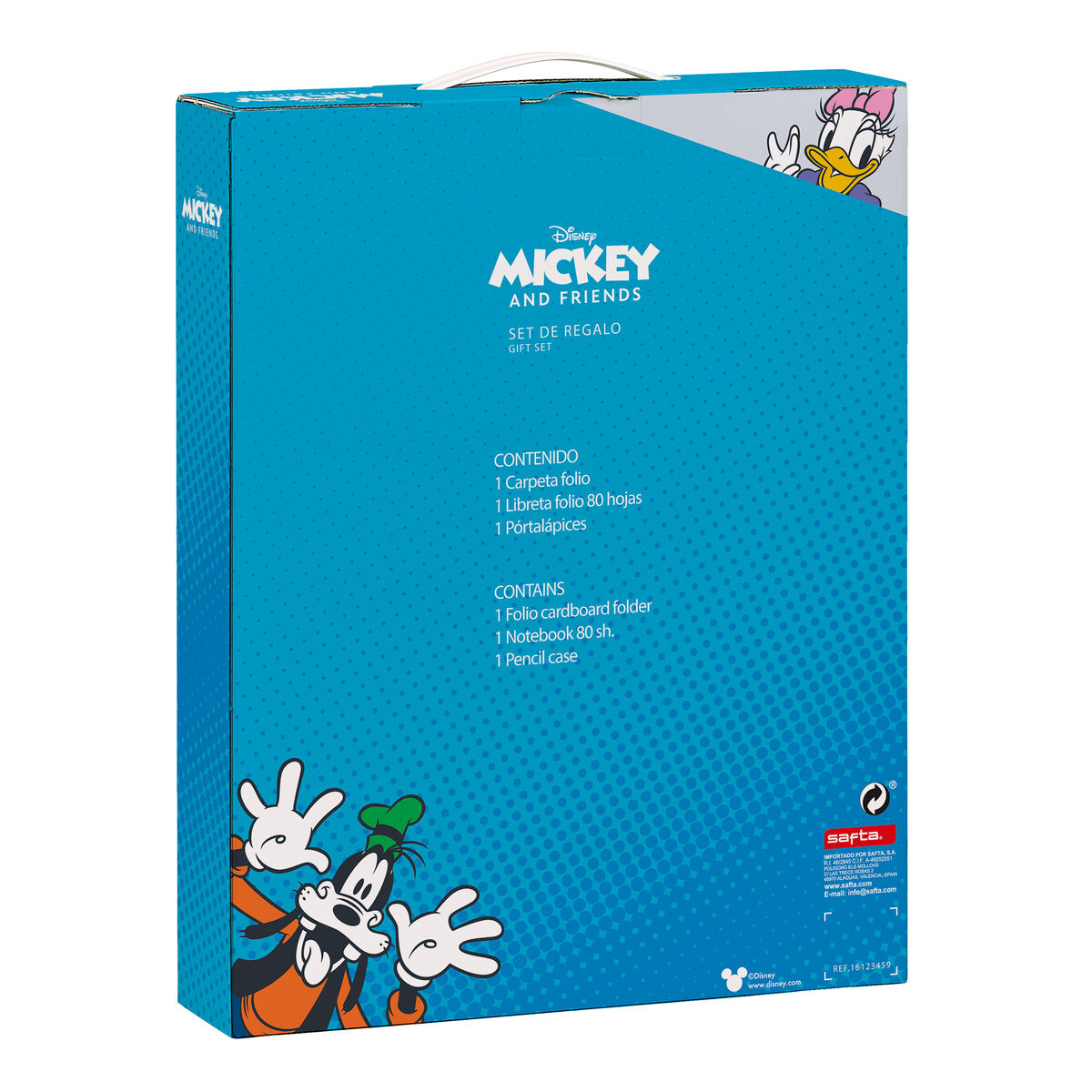 Канцелярский Набор Minnie Mouse Loving Розовый A4 3 Предметы-2