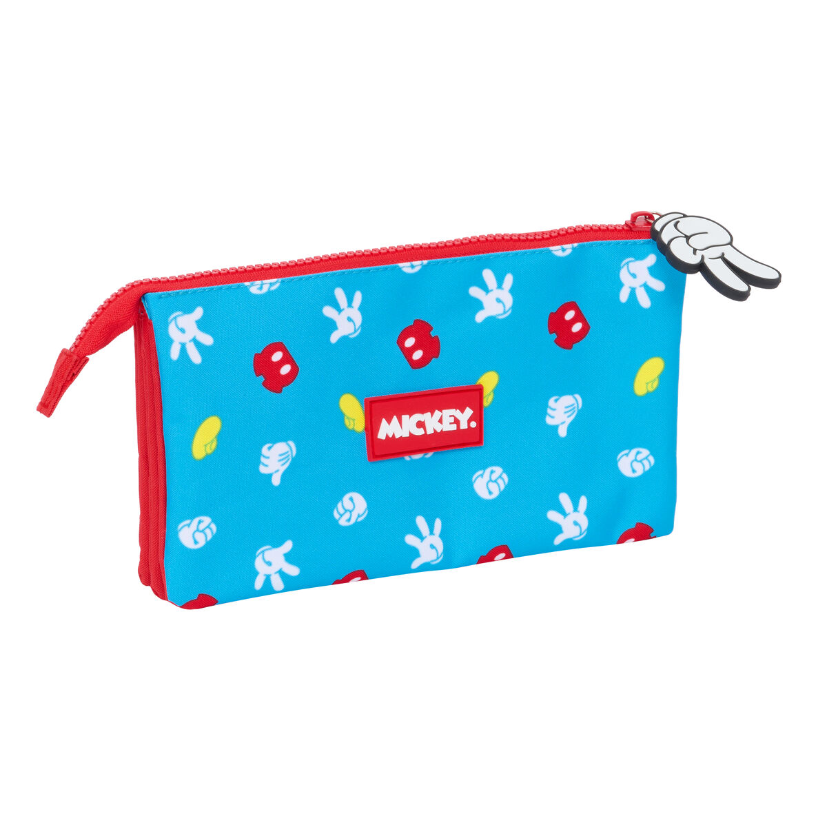 Mickey Mouse Clubhouse Fantastic Double Pencil Case Blue Red 22 × 12 × 3 سم-3
