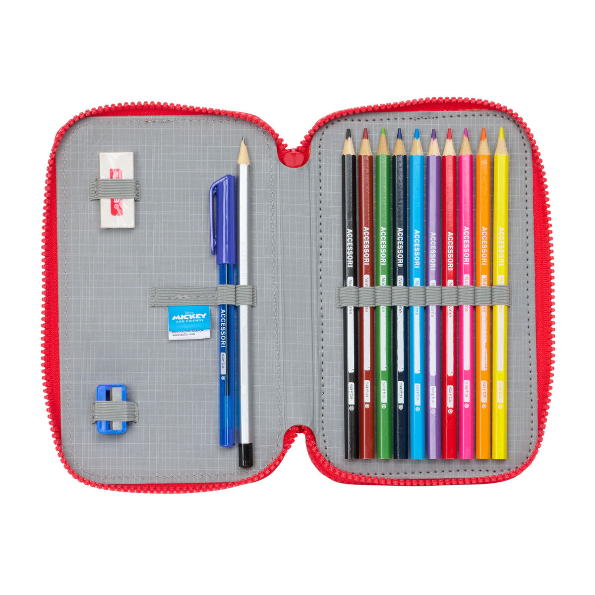 Mickey Mouse Clubhouse Fantastic Blue Red 12双泡沫。5 x 19.5 x 4 cm (28件物品)-3