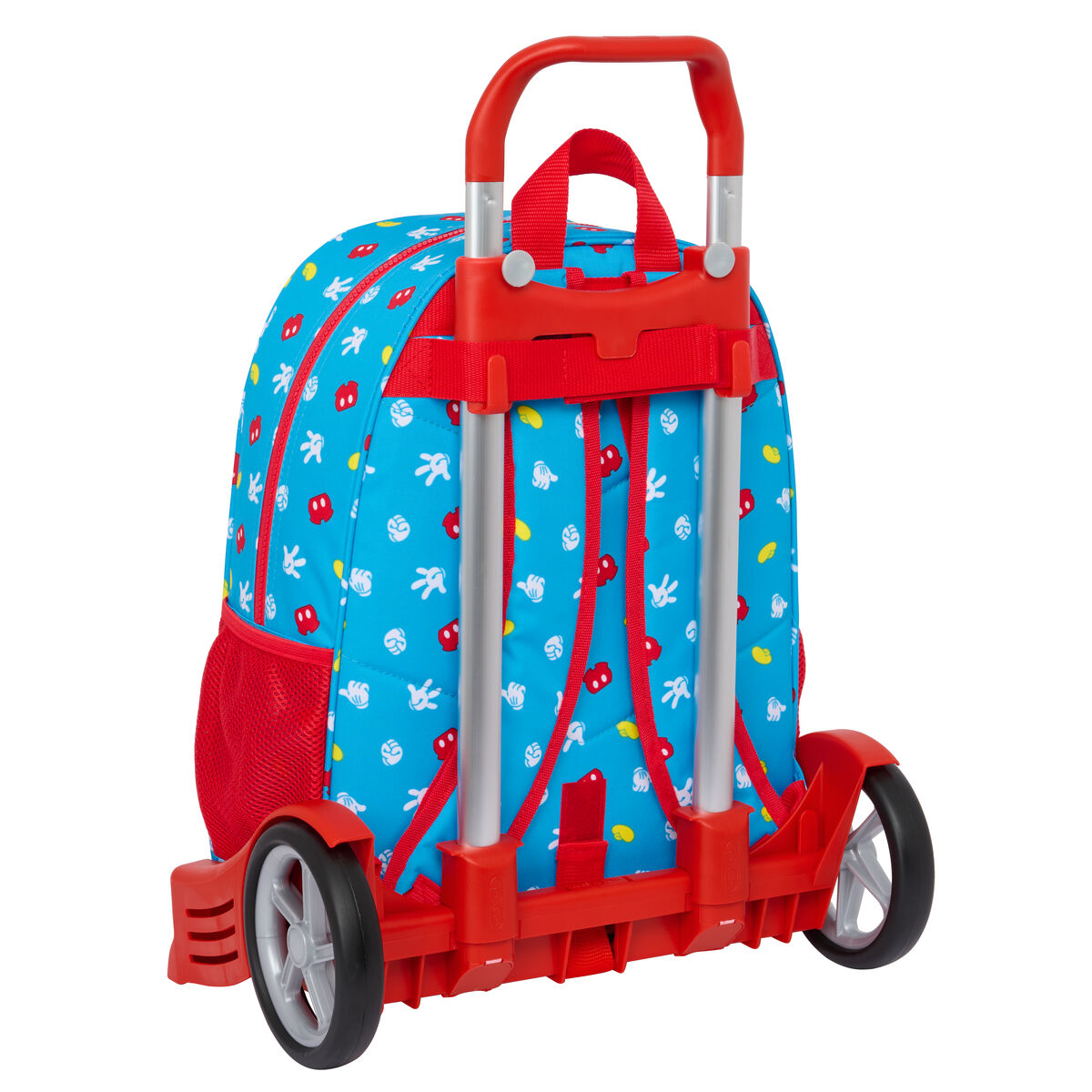 Школьный рюкзак с колесиками Mickey Mouse Clubhouse Fantastic Синий Красный 33 x 42 x 14 cm-3
