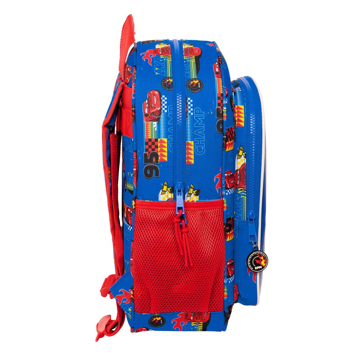 Cars Race ready school backpack Blue 32 X 38 X 12 cm-3