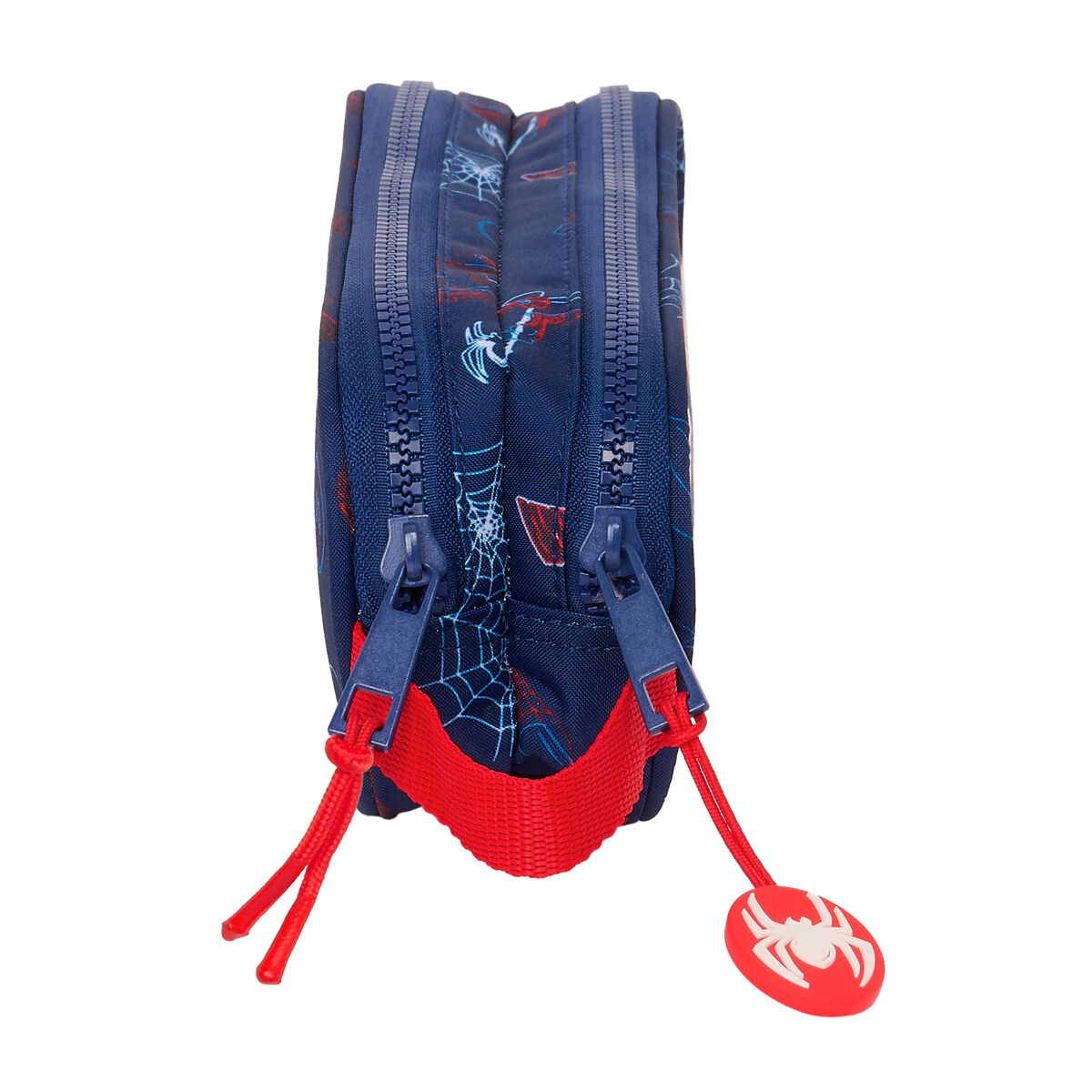 Двойной пенал Spider-Man Neon Тёмно Синий 21 x 8 x 6 cm-3