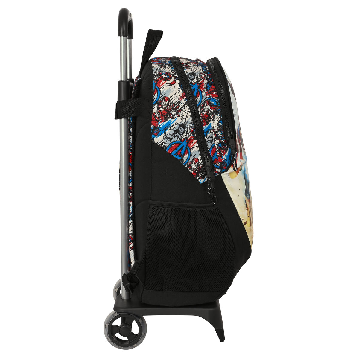 Zaino scolastico con ruote The Avengers Forever colorato 32 x 44 x 16 cm-2