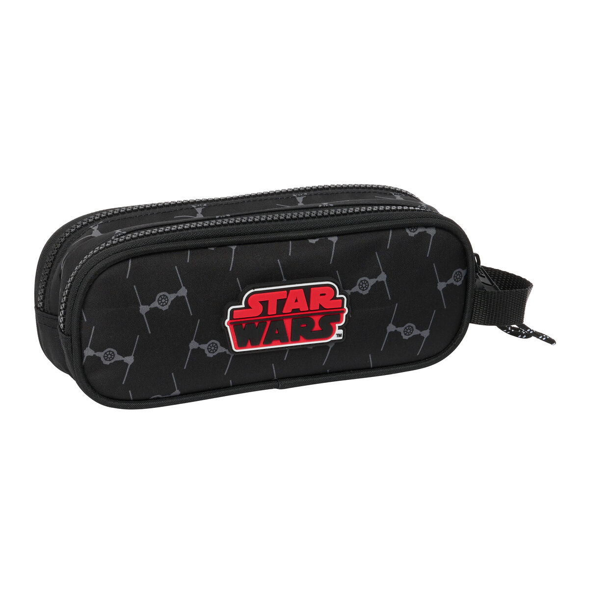 Двойной пенал Star Wars The fighter Чёрный 21 x 8 x 6 cm-3