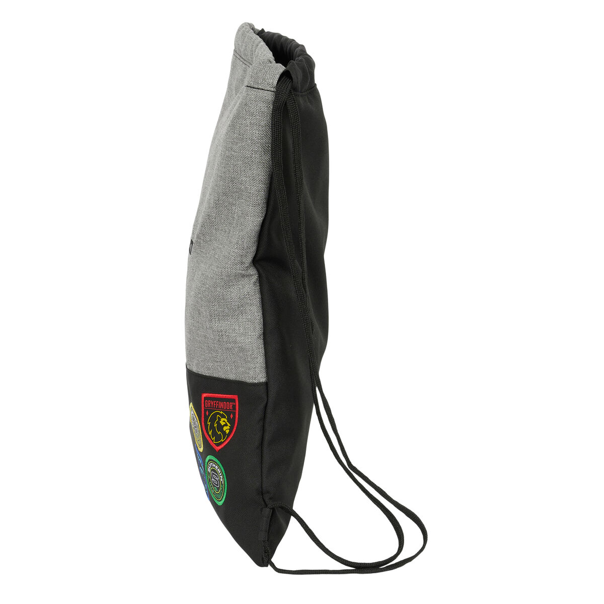 Harry Potter House of Champions Rope Backpack Bag Black Grey 35 x 40 x 1cm-2