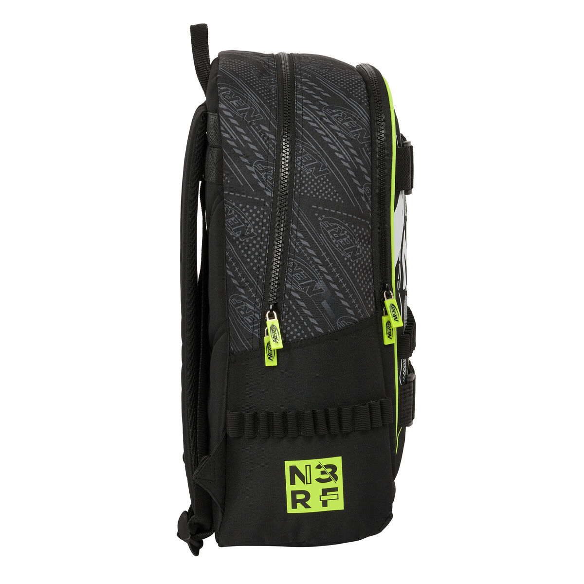 Школьный рюкзак Nerf Get ready Чёрный 31 x 44 x 17 cm-3