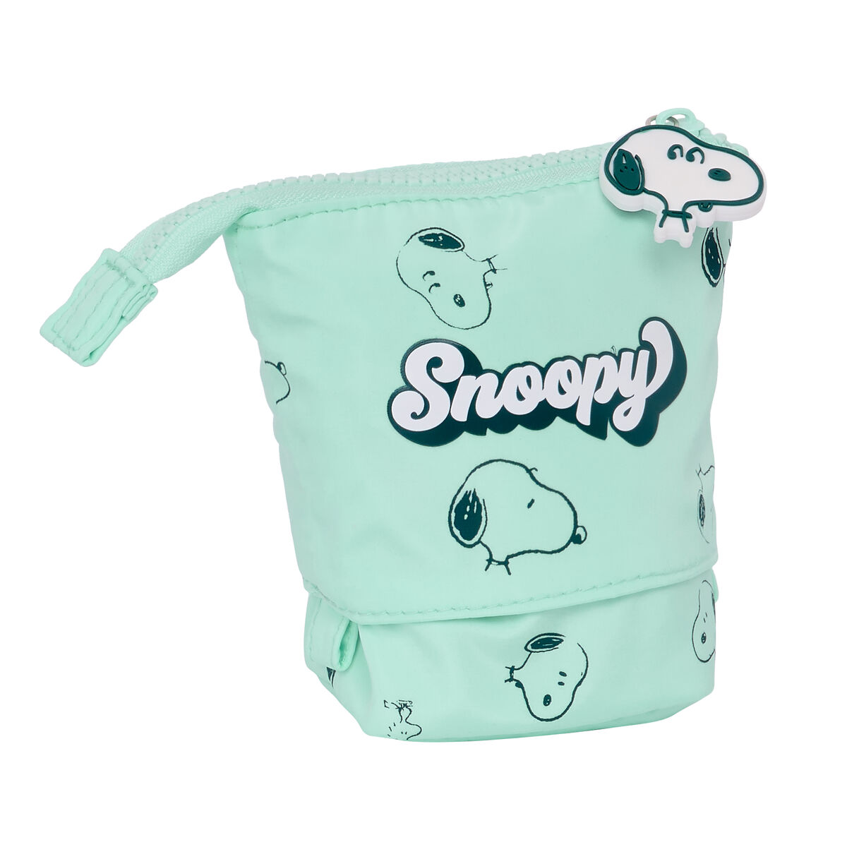 Вертикальный пенал Snoopy Groovy Зеленый 8 x 19 x 6 cm-3
