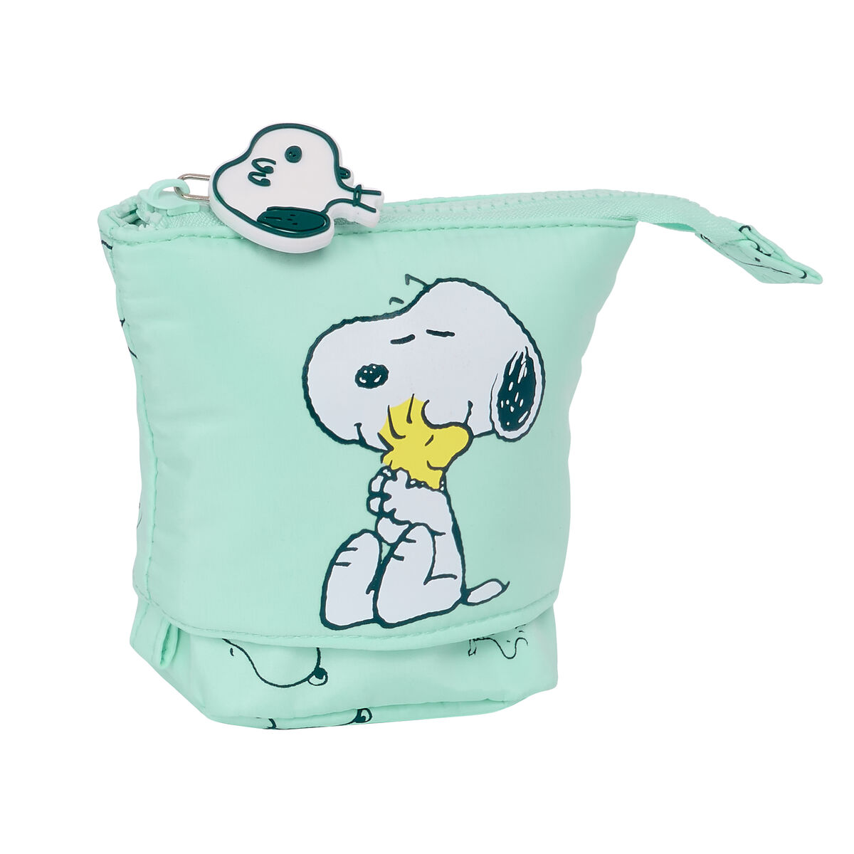 Вертикальный пенал Snoopy Groovy Зеленый 8 x 19 x 6 cm-6