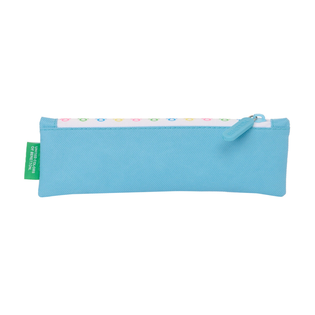 Школьный пенал Benetton Spring Небесный синий 20 x 6 x 1 cm-2
