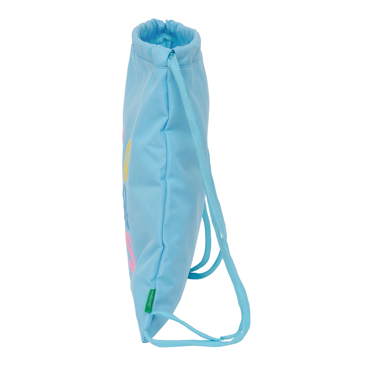 Сумка-рюкзак на веревках Benetton Spring Небесный синий 35 x 40 x 1 cm-3