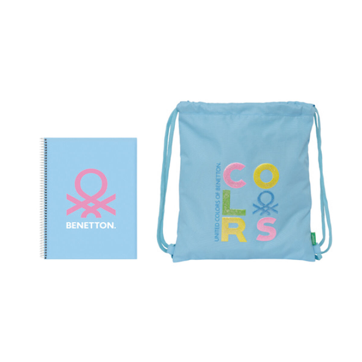 Канцелярский Набор Benetton Spring Celeste 2 Предметы-2