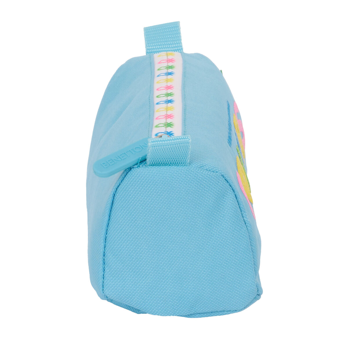 Школьный пенал Benetton Spring Небесный синий 21 x 8 x 7 cm-3