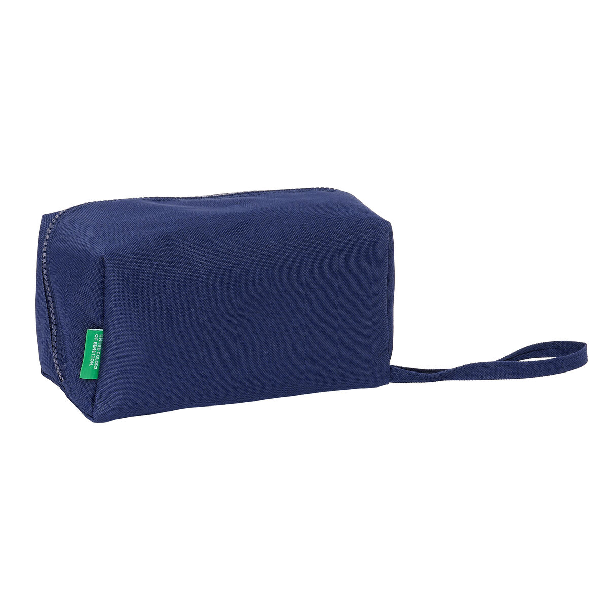 Школьный пенал Benetton Varsity Серый Тёмно Синий 22 x 10 x 10 cm-2