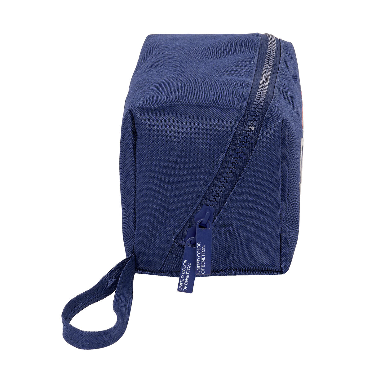 Школьный пенал Benetton Varsity Серый Тёмно Синий 22 x 10 x 10 cm-3