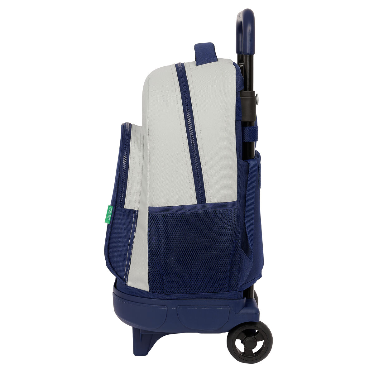 Школьный рюкзак с колесиками Benetton Varsity Серый Тёмно Синий 33 X 45 X 22 cm-2