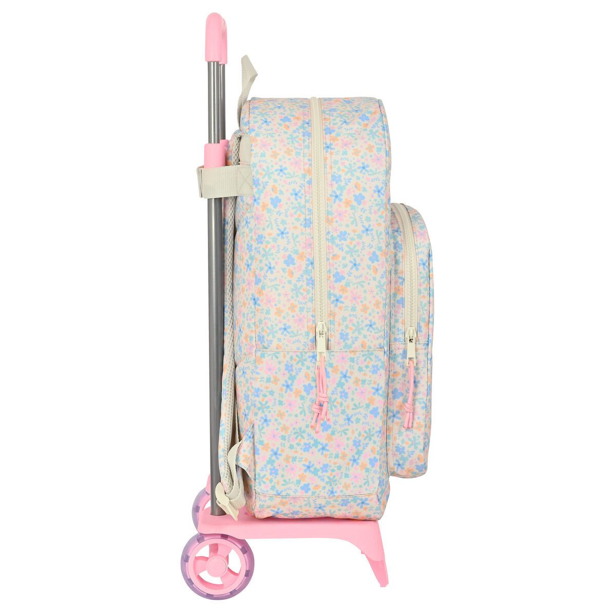 Школьный рюкзак с колесиками BlackFit8 Blossom Разноцветный 30 x 46 x 14 cm-2