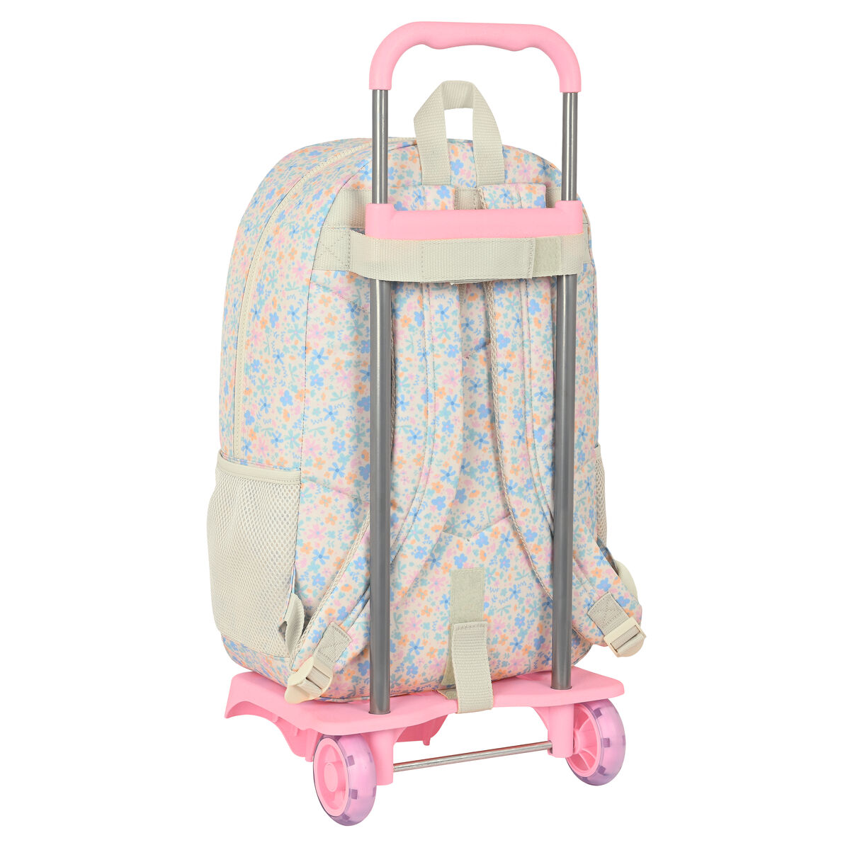 Школьный рюкзак с колесиками BlackFit8 Blossom Разноцветный 30 x 46 x 14 cm-3