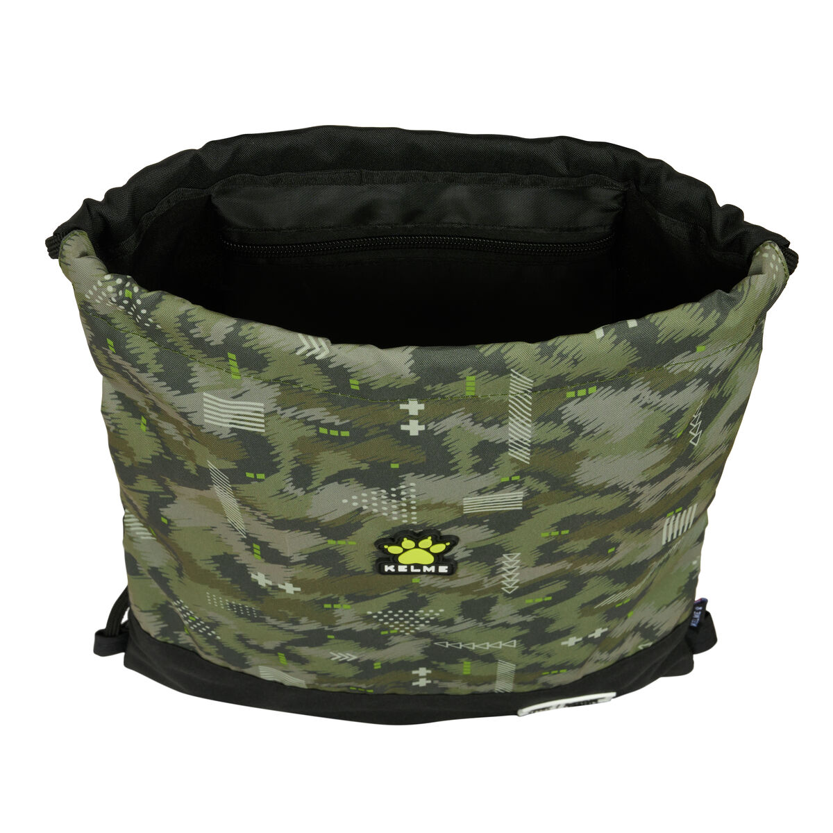 Сумка-рюкзак на веревках Kelme Travel Чёрный Зеленый 35 x 40 x 1 cm-4