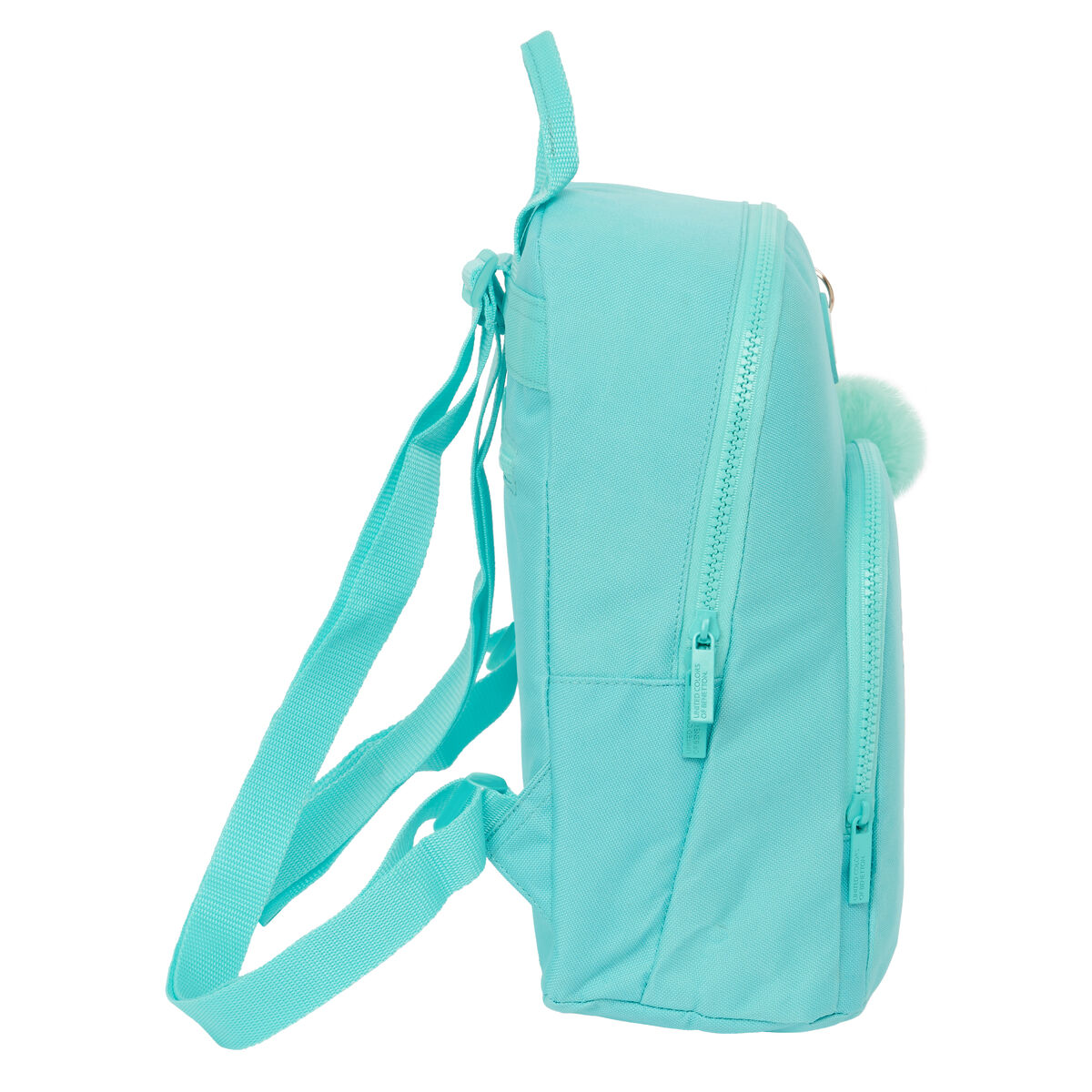 Рюкзак Benetton Letter Mini Зеленый 25 x 30 x 13 cm-3