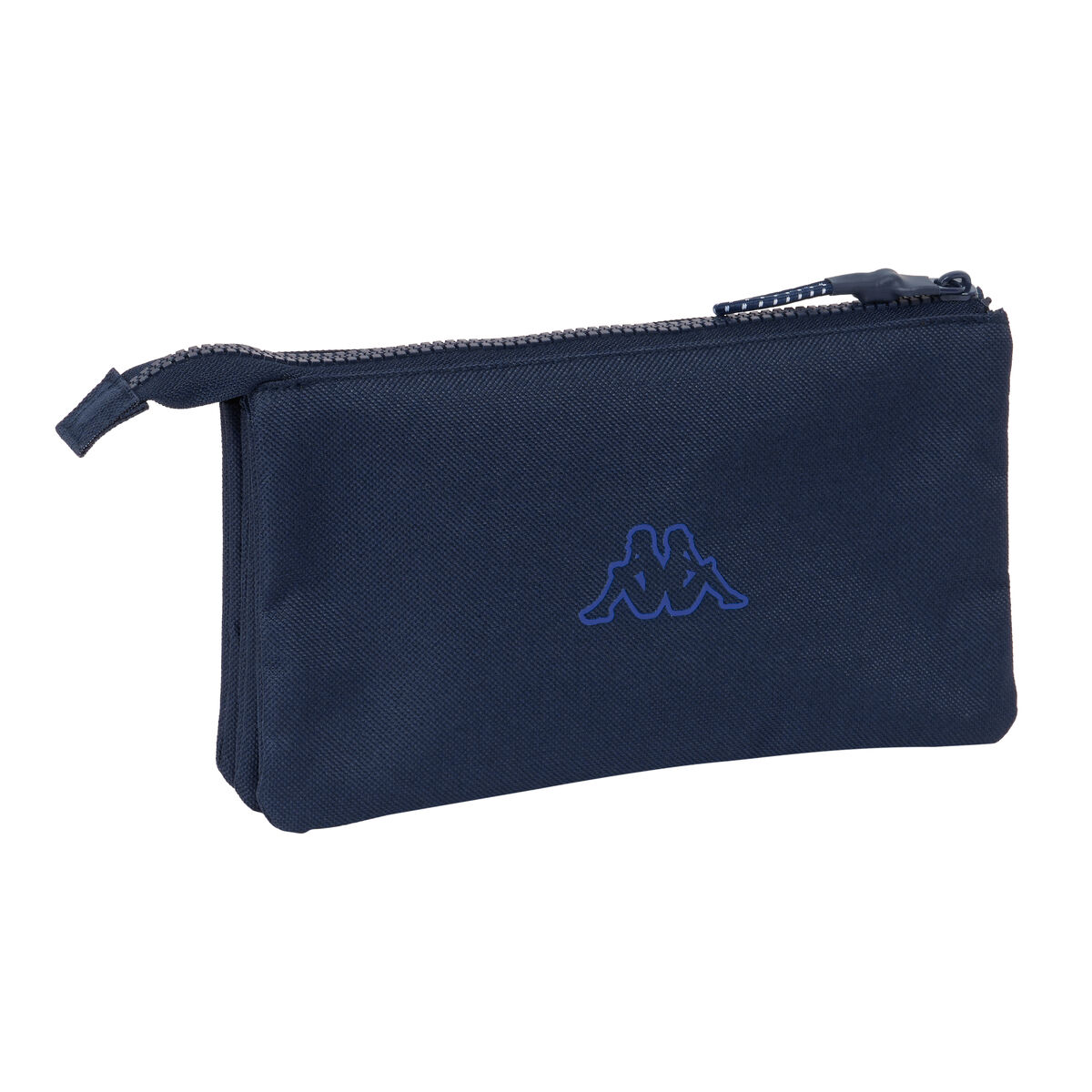Тройной пенал Kappa Blue night Тёмно Синий 22 x 12 x 3 cm-3