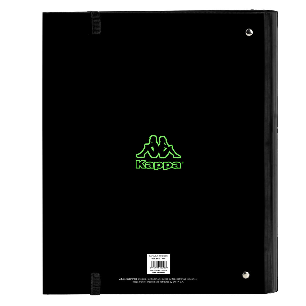 Папка-регистратор Kappa Black Зеленый Чёрный 27 x 32 x 3.5 cm-2
