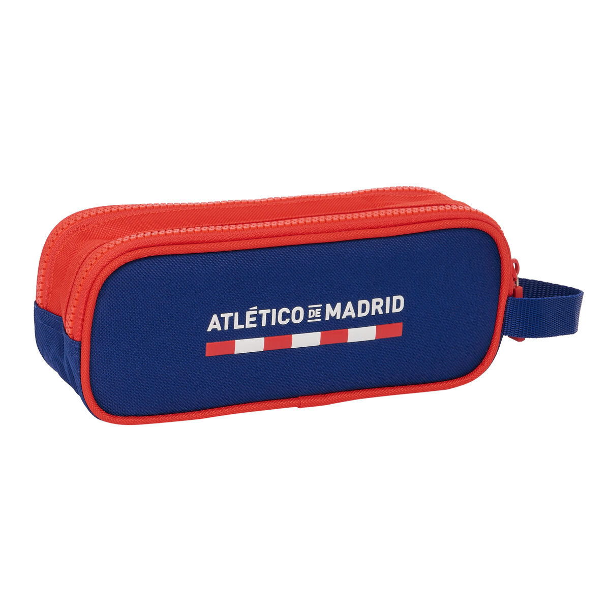 Двойной пенал Atlético Madrid Синий Красный 21 x 8 x 6 cm-2