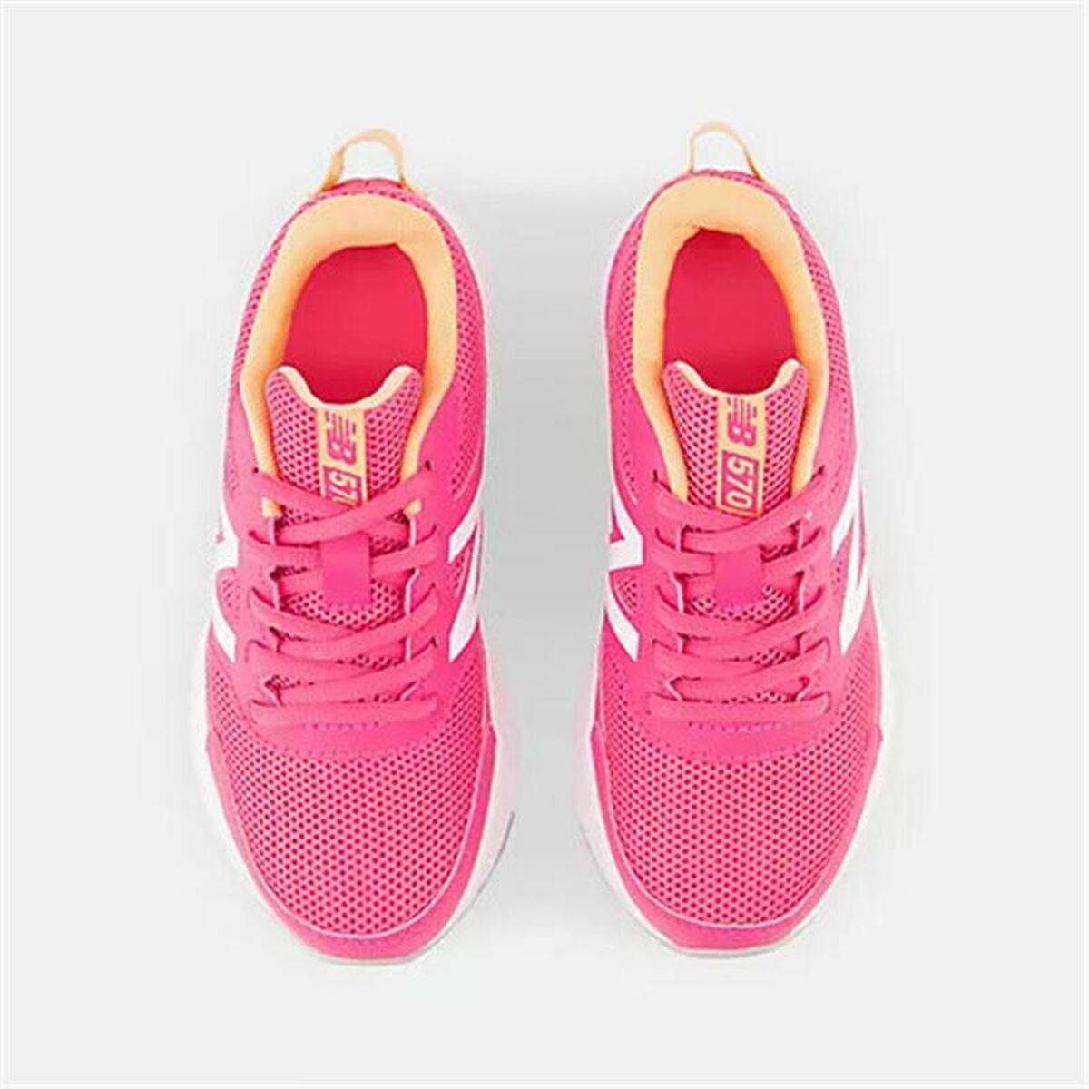 Sapatilhas esportivas infantis New Balance 570V3 Rosa-8