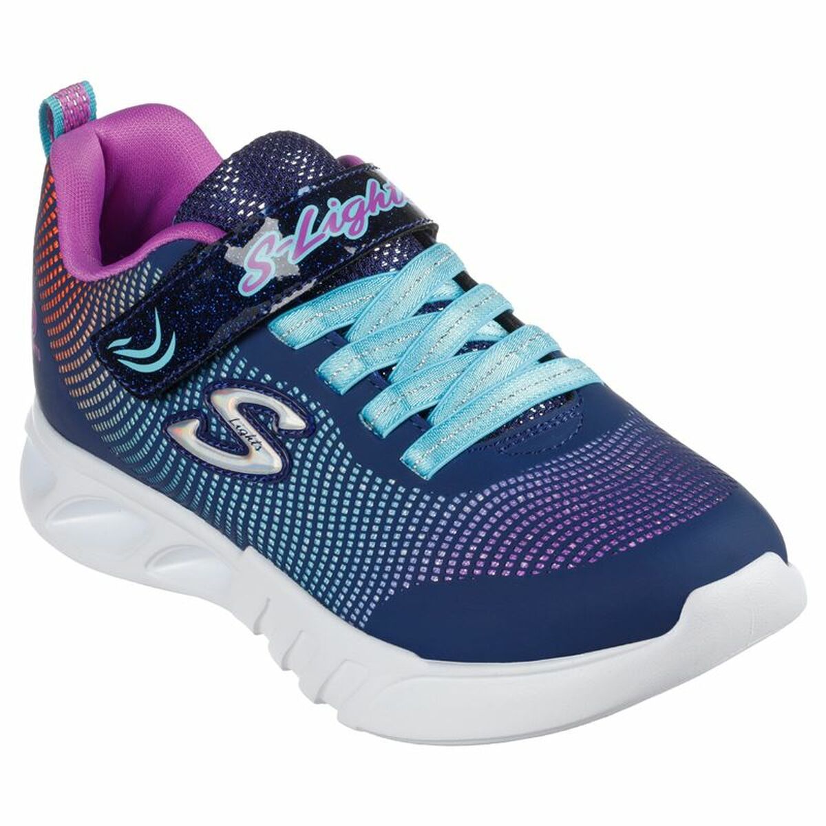 Skechers Skechers S Lights Kids 스포츠 스니커즈: Flicker Flash Multicolor-2