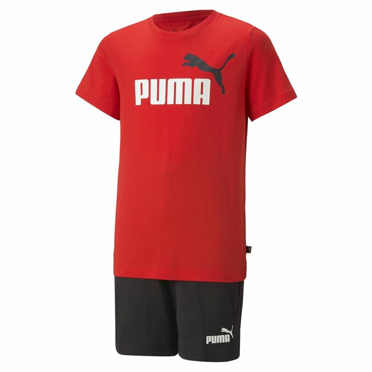Fato de esporte para meninas Puma Set For All Time Vermelho-6