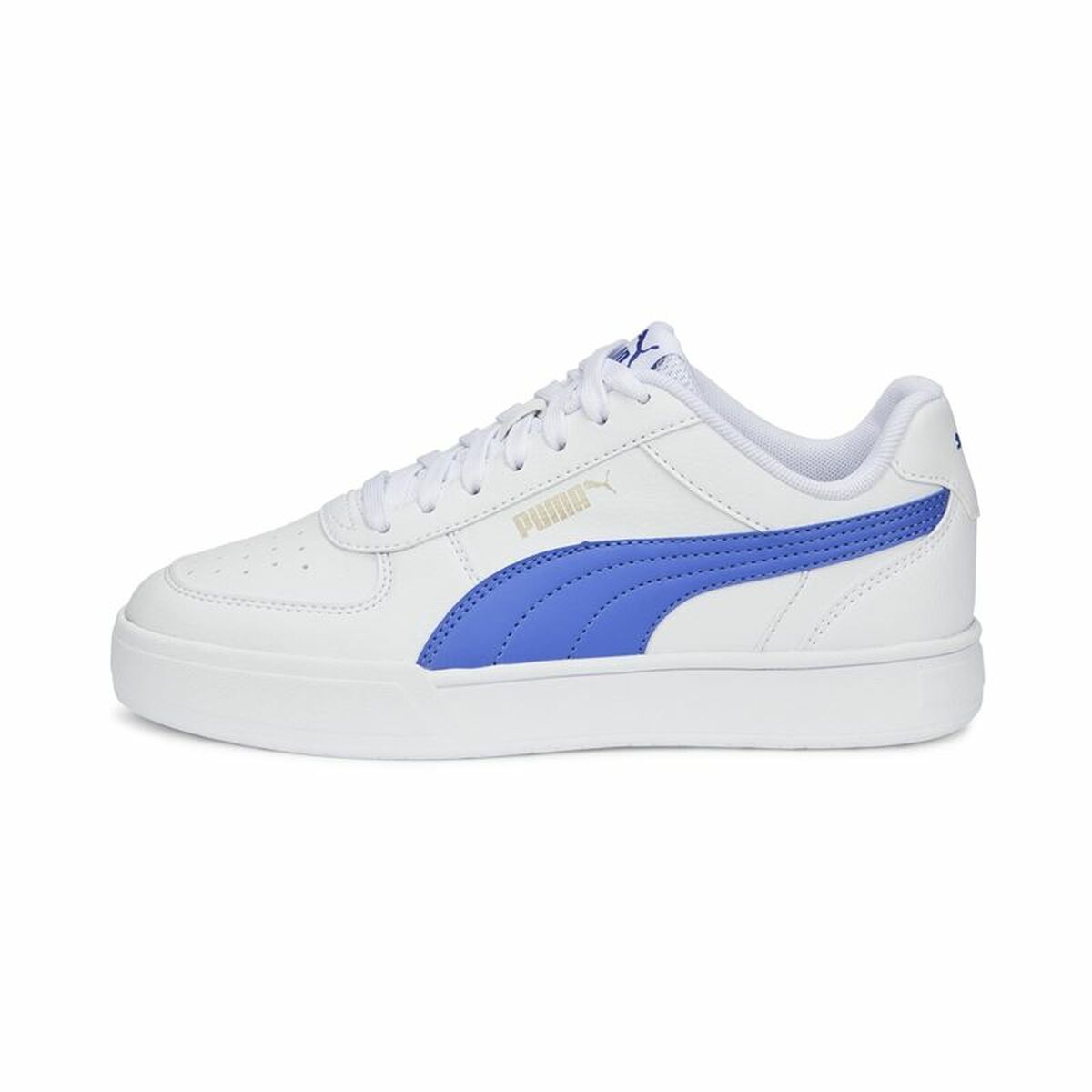 Sapatilhas esportivas infantis Puma Caven Branco Azul/Branco-2