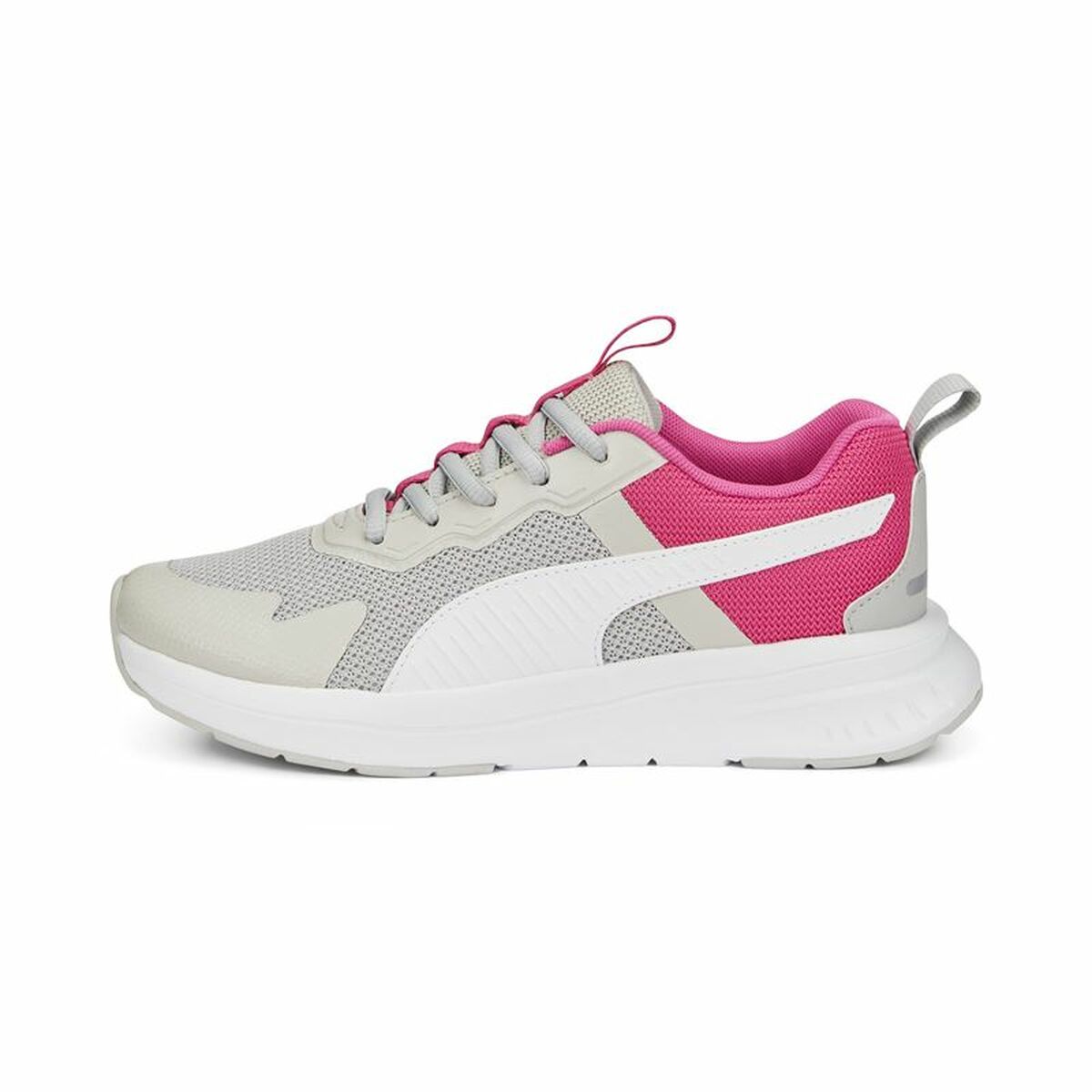 Sapatilhas esportivas infantis Puma Evolve Run Mesh Branco-6